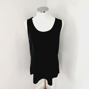 Tangerine‎ Black Workout Tank Women's Size XXL